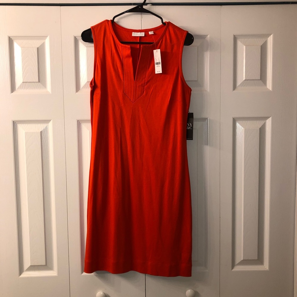 NEW! New York and Company orange dress